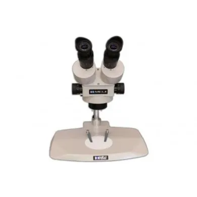 Meiji EMZ-8UD Zoom Stereo Microscope with Pole Stand and MA502 Eyepieces