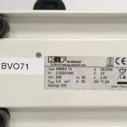 KNF Laboport N86 KN.18 Vacuum Pump, 7 of 7