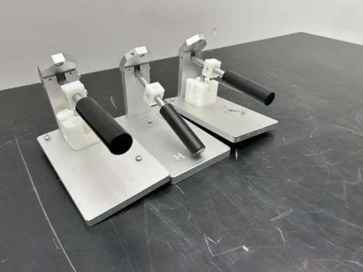 Set of Three Manual Bench-top Arbor Presses with Lever Operation for Light-Duty Assembly