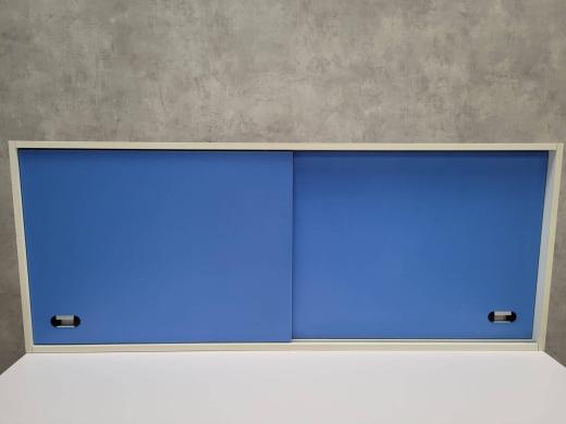 Interfurn Hanging Cabinet Sliding Door Blue 1460-cover