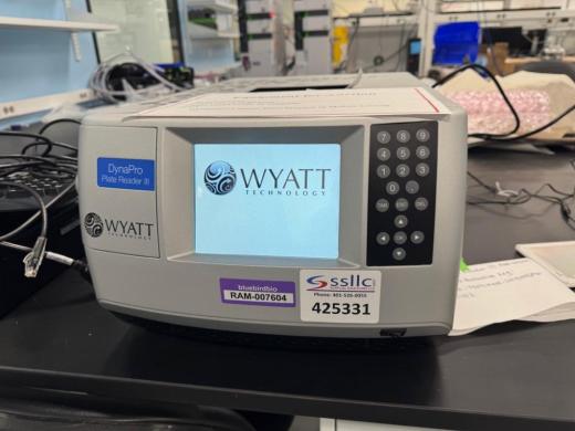 Wyatt Technology DynaPro Plate Reader III for Multi-Well Plate Dynamic Light Scattering-cover