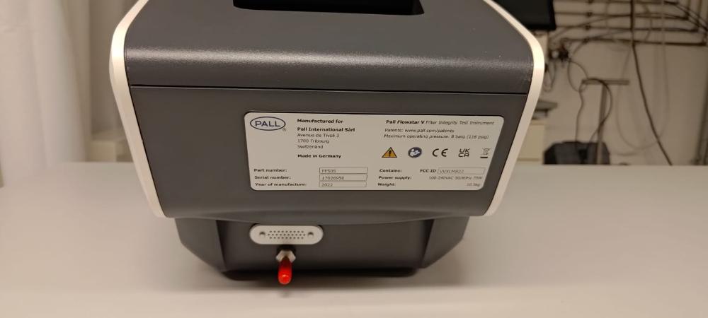 Pall Flowstar V Filter Integrity Test Instrument with Touchscreen Interface