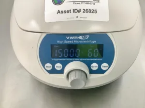 VWR C1603 High Speed Benchtop Centrifuge with Fixed-Angle Rotor, 6 of 11
