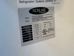 Norlake -20C Ultra Low Temperature Laboratory Freezer, 4 of 4