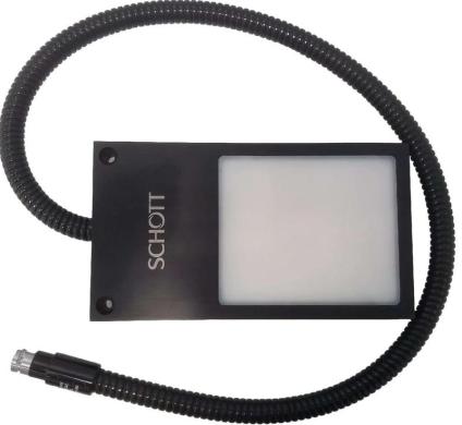 Schott Fiber-Optic Backlight 4.0" x 5.0 A08925 with Calibrated Uniform Illumination-cover