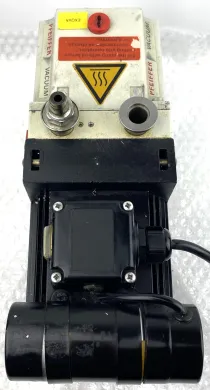 Pfeiffer DUO 2.5 Dual Stage Rotary Vane Vacuum Pump, 2.5 CFM, ≤4.5 x 10⁻³ Torr