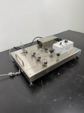 Fluid Energy Aljet Jet Mill Base and Controller Assembly for Laboratory Powder Milling
