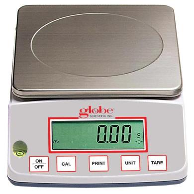 Globe Scientific GBBH-1002-CT Portable Precision Balance with 1000g Capacity
