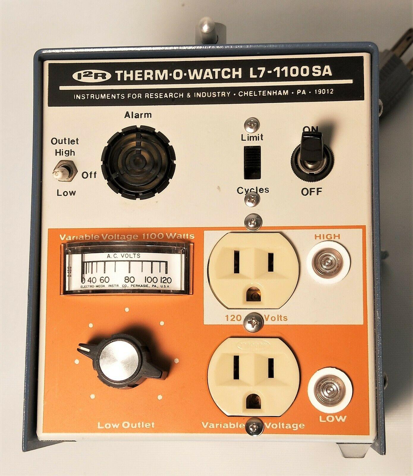 I2R Therm-O-Watch L7-1100SA Liquid Level Monitor and Power Supply