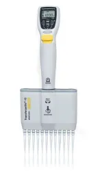 BrandTech Scientific Transferpette-12 Electronic Multichannel Pipette, 5 to 100ul, 2 of 3