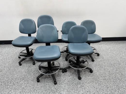 Laboratory Stools – Set of 6 Adjustable Lab Seating Units-cover