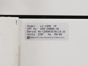 Shimadzu HPLC System for High-Performance Liquid Chromatography Applications, 8 of 64