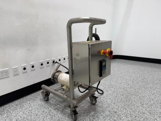 Alfa Laval Stainless Steel Centrifugal Pump With Variable Speed Control Cart-cover