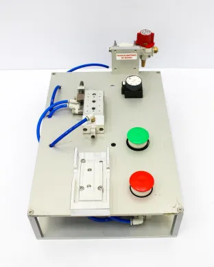 SMC MXS8-30P Precision Pneumatic Slide Table with Integrated Guides and Stroke Adjustment