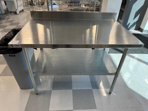 4-Foot Stainless Steel Laboratory Workbench Table-cover
