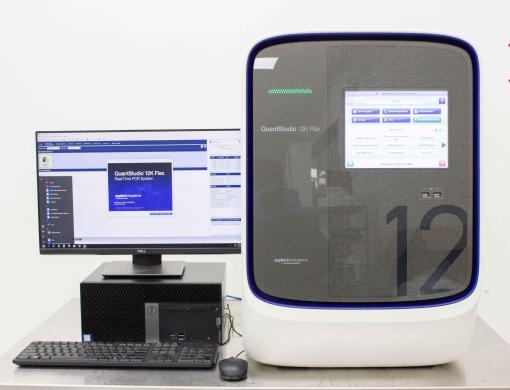 Applied Biosystems QuantStudio 12K Flex Real-Time PCR System 2020 with Computer and Software-cover