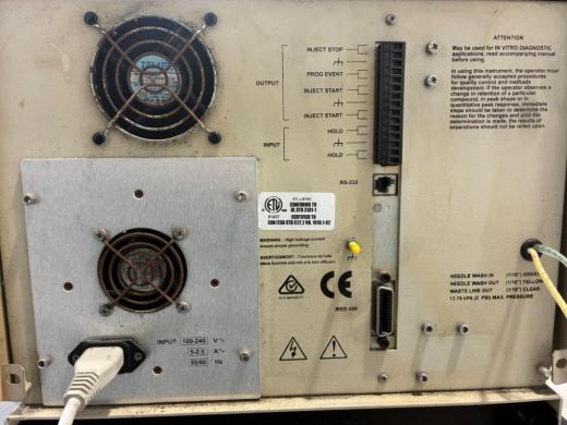 Waters 717Plus Autosampler for HPLC with Pneumatic Injection and Sample Tray Carousel-cover