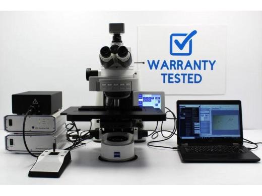 Zeiss AXIO Imager 2 .Z2 Motorized Fluorescence LED Microscope with Piezo Stage and New Filter Sets-cover