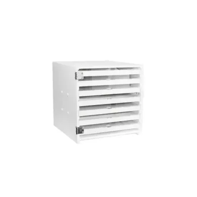 TrippNT HPLC 120 Column HDPE Storage Cabinet with Lockable Hinged Acrylic Doors