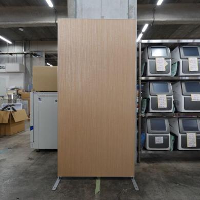 Wood Grain Laboratory Partition Model 5133, Size W90 × H187 cm-cover