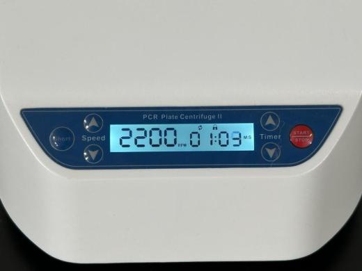 Benchmark Scientific PCR Plate Centrifuge II with Digital Control and Clear Lid-cover