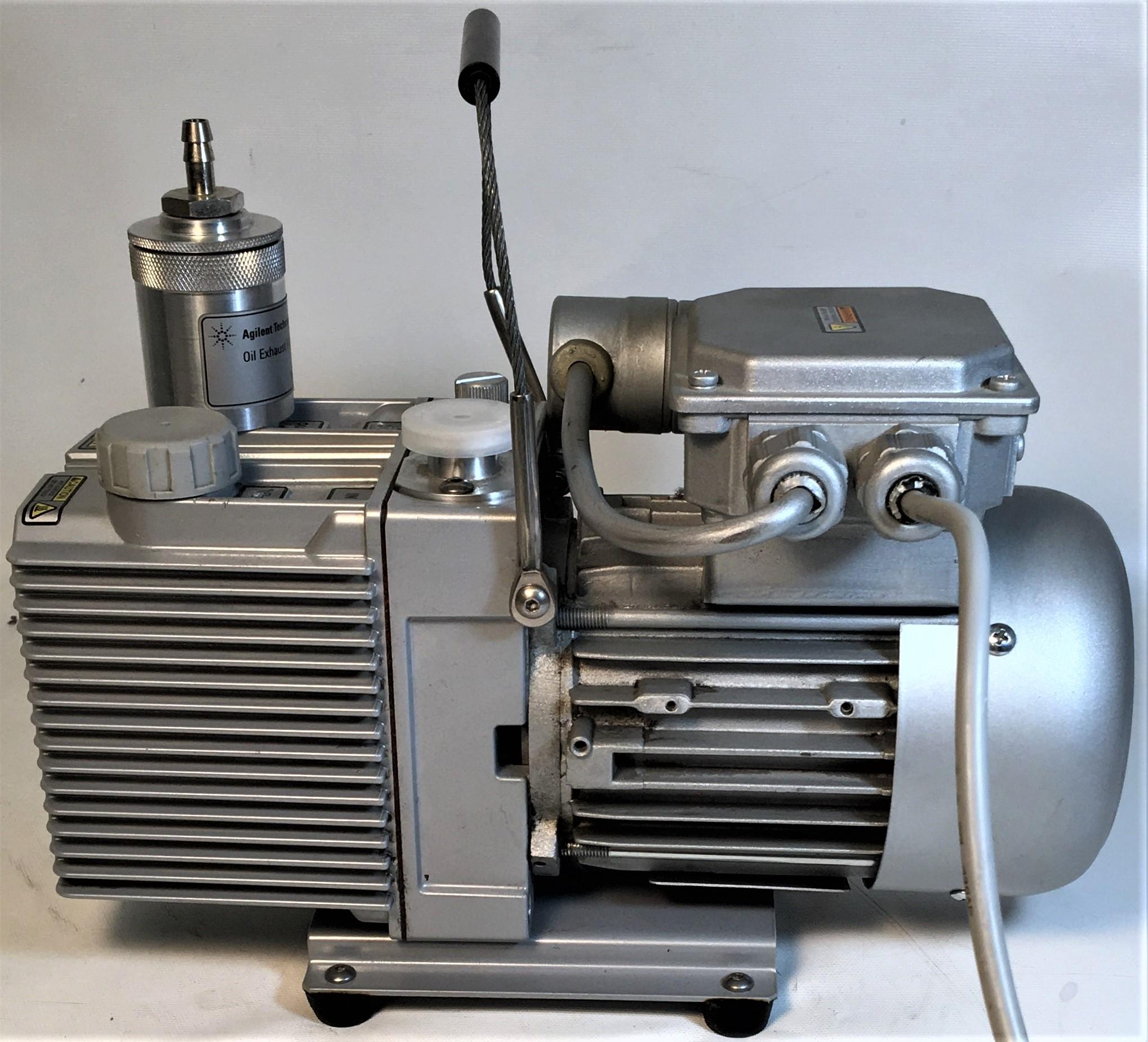Agilent DS 42 Dual-Stage Rotary Vacuum Pump with Oil Exhaust Filter (1.2 cfm)