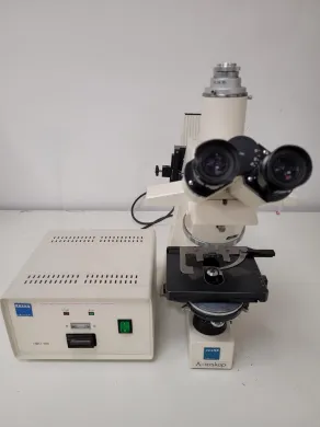 Zeiss Axioskop Microscope with Power Supply