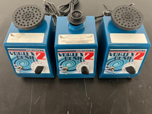 Scientific Industries Vortex Genie 2 Benchtop Vortex Mixer - Qty 3-cover