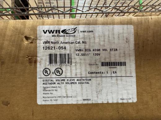 VWR Digital Laboratory Rocker Model 12621-054 with Adjustable Speed and Timer Controls-cover