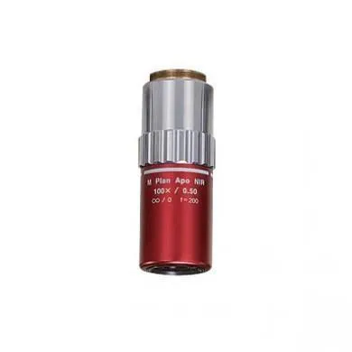 Mitutoyo 100x M Plan APO NIR Infinity Corrected Brightfield Microscope Objective
