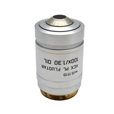 Leica HCX PL Fluotar 100x 1.30 Oil Immersion Microscope Objective