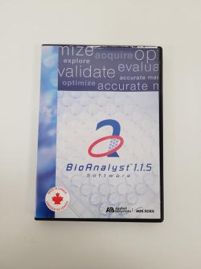 Applied Biosystems/MDS SCIEX BioAnalyst® 1.1.5 Software Lab-cover