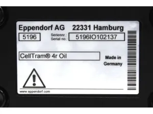 Eppendorf TransferMan 4r Micromanipulator with CellTram 4r Oil Microinjection Unit, 10 of 13