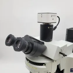 Olympus BX41 Fluorescence Microscope with Trinocular Head and Tucsen Michrome 5 Pro Camera, 4 of 7