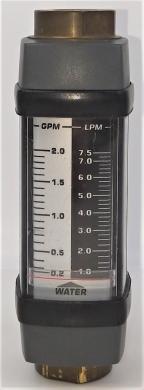 Hedland H605B-002 1/2" Brass Variable Area Water Flow Meter-cover