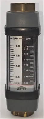 Hedland H605B-002 1/2" Brass Variable Area Water Flow Meter