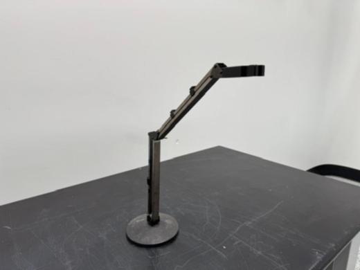 Adjustable Desk Lamp Stand with Weighted Base and Articulated Arm for Laboratory Lighting-cover
