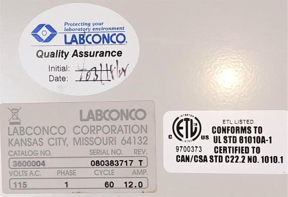 Labconco Purifier 3600004 Horizontal Clean Bench | QuestPair