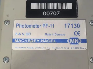 MACHEREY-NAGEL PF-11 Compact Photometer, 3 of 3