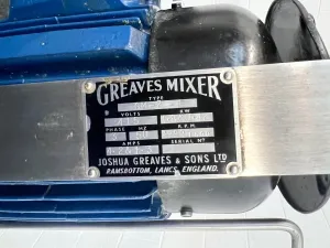 Greaves Argus GM-2-F Stand-Mounted High-Shear Mixer 1600-3000 rpm, 10 of 11