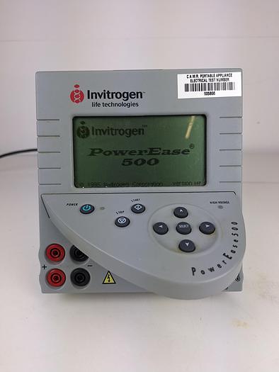 Invitrogen PowerEase 500 Power Supply