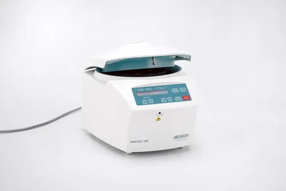 Hettich Mikro 185 Microcentrifuge, 24 x 1.5/2 mL, 15,000 rpm, 230 V AC
