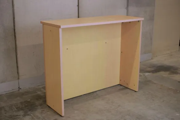 4882 Beige Wood Grain Laboratory Desk W120×D45×H100cm