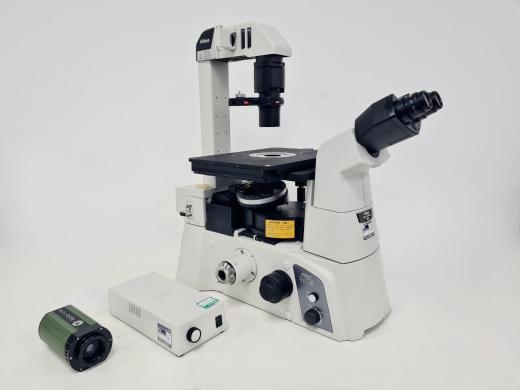 Nikon Eclipse TI-S Microscope with Q Imaging QI Camera & TE-PSE30 Power Supply-cover