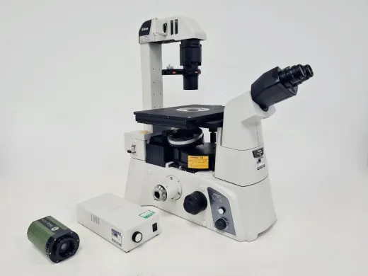 Nikon Eclipse TI-S Microscope with Q Imaging QI Camera & TE-PSE30 Power Supply