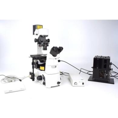 Nikon Ti-U Inverted Fluorescence Microscope + Lambda LS + DS-Ri1 / DS-Qi1Mc-cover