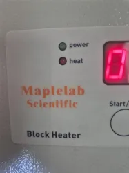 Maplelab Scientific BH-603 Dry Block Heater for Controlled Sample Heating, 3 of 5