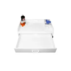 TrippNT Extra Wide Compact Cart with Locking Drawers and HDPE Construction, 8 of 12