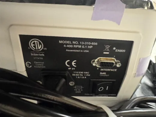 Fisher Scientific GP1000 Peristaltic Pump with Digital Control and RS-232 Interface
