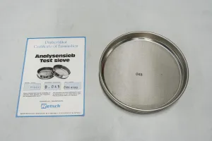 Retsch 45 Mu Stainless Steel Analysis Sieve, 450 µm Mesh, 3 of 3